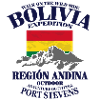 Bolivia - Flag & Mountains