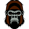 Gorilla tête agro
