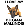 Cute Belgian Mallinois Dog Gift