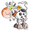 Cute Cow