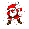 Dabbing Santa Dab Dance