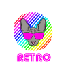 Retro Cat Katze der 90er