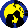 full moon liebespaar