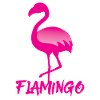 Flamingo in pink