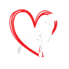 Coeur dalmatien