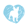 Coeur bulldog français