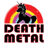 Death Metal Einhorn