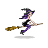 Witch On Broom