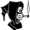 Death hooded kiffen joint