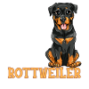 I Love My Rottweiler Rotti Dog Dogs