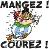 Obélix - Mangez! Courez!