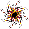 Fire flames fireball