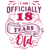 officially 18 - 18th birthday