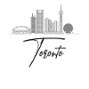 Toronto Kanada Canada Skyline