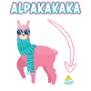 Alpacakaka Alpaga Lama Kaka