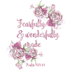 Bible Psalm Fearfully