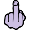 fuck you, middle finger