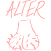 Alter Sack pink Lustige Geschenkidee