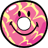 Smiley Donut Vanilla Ripple