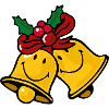 Smiley Christmas Bells