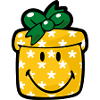 Smiley Christmas Present