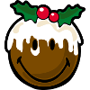 Smiley Christmas Cookie