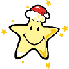 Smiley Christmas Star