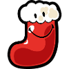 Smiley Christmas Stocking
