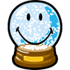 Smiley Snow Globe