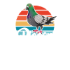 Pigeon pigeon retro