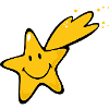 Smiley Shooting Star