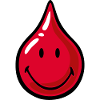 Smiley bloddråbe