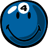 Smiley Pool Ball 4