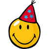 Smiley Birthday Hat