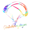 Paraglider flying gift