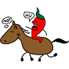 Pferd und Chilli