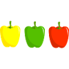Paprika Pepper Set