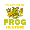 Frog hunting frog