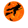 Witch HALLOWEEN WITCH BAT