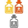 Poison bottles