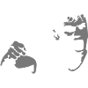 Mad Brüller / Shouting Man (2c)