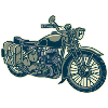 Moto moto militaire
