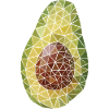 Avocado (Polygon Style)