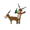 Merry Fucking Christmas Rentiere