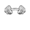 Weightlifting in the gym
