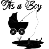 pêcher pêcher bébé poisson poussette