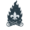 Campfire Scout starry sky