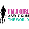 Girl runs
