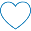 blue heart // love // marry // wedding