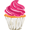 Cupcake muffin birthday gift cake